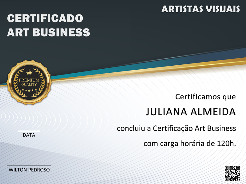 Certificado Master Art Business